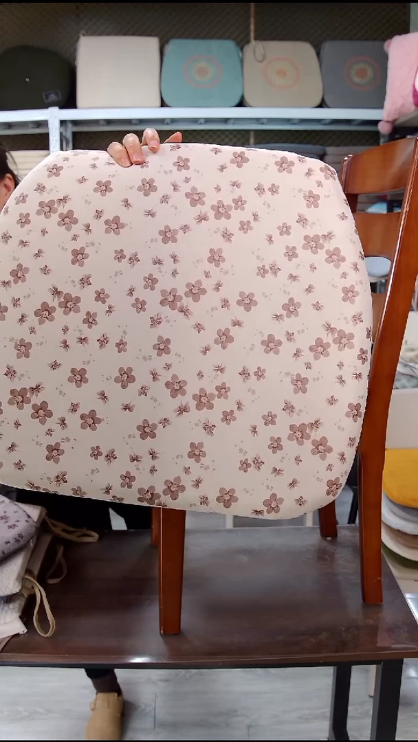 布碎花记忆棉：米色4个