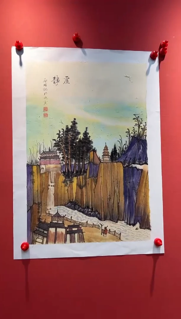 国画QS-2.7平尺-国画-山水