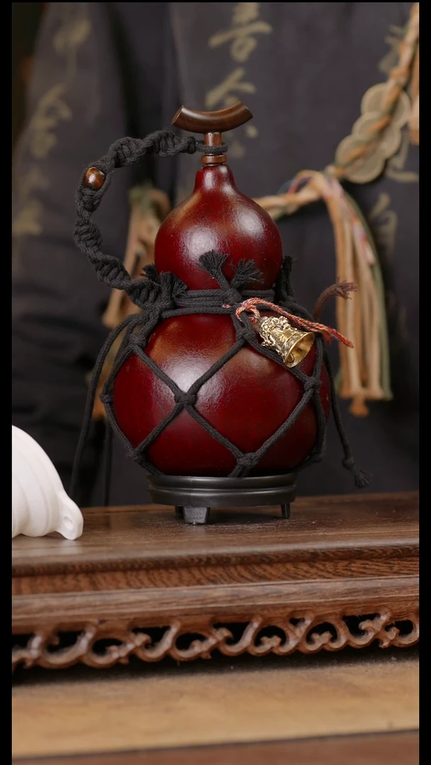 155号精品天然大漆酒葫芦一物一拍~