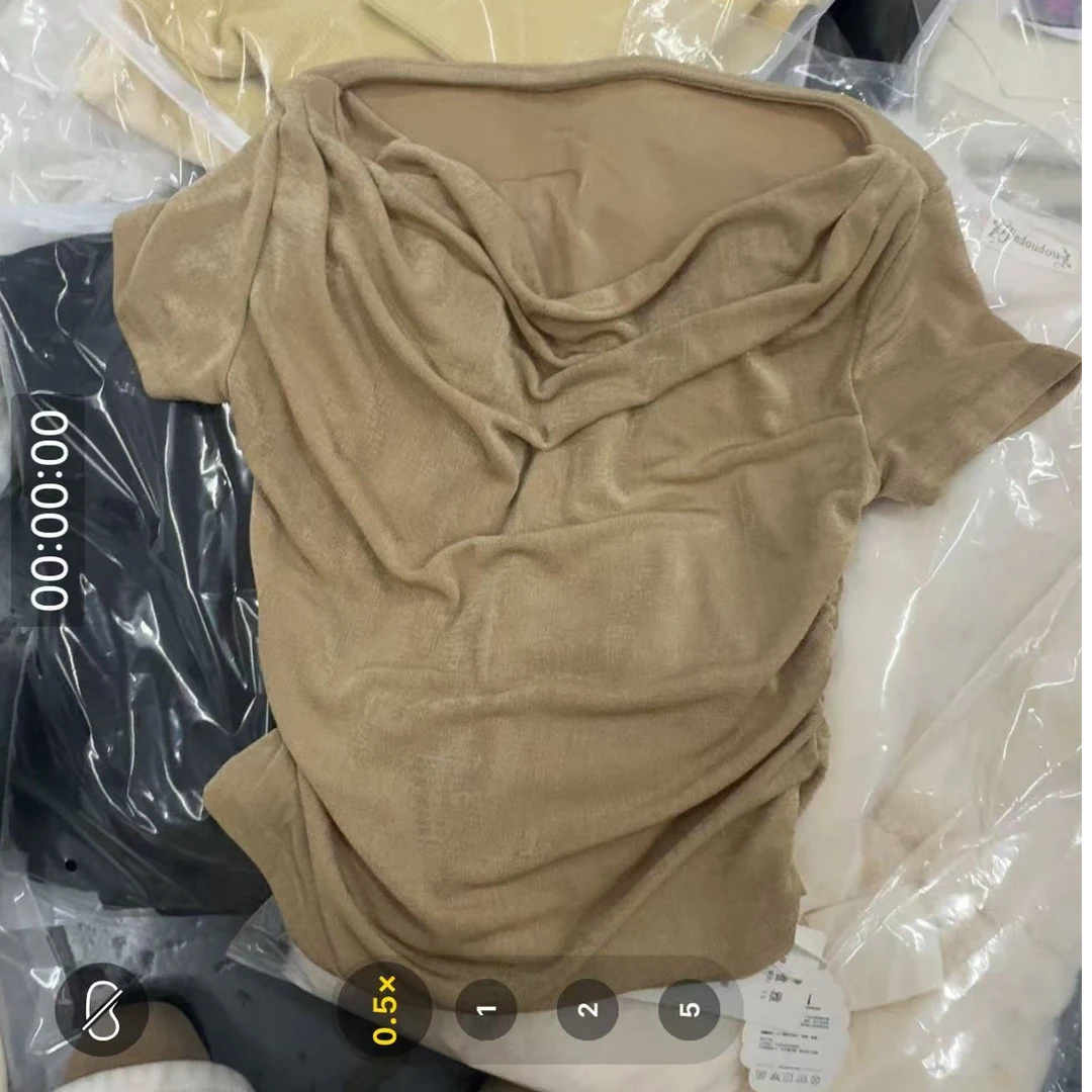 386款 冰丝抖感 上衣