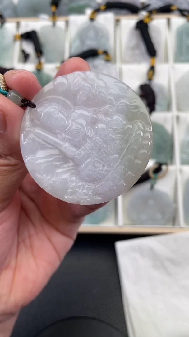 颈饰未镶嵌翡翠天然缅甸翡翠A货321