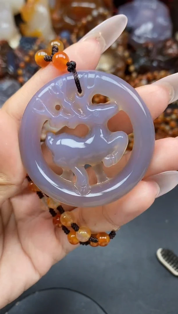 【闪购商品】玛瑙/玉髓颈饰未镶嵌ll
