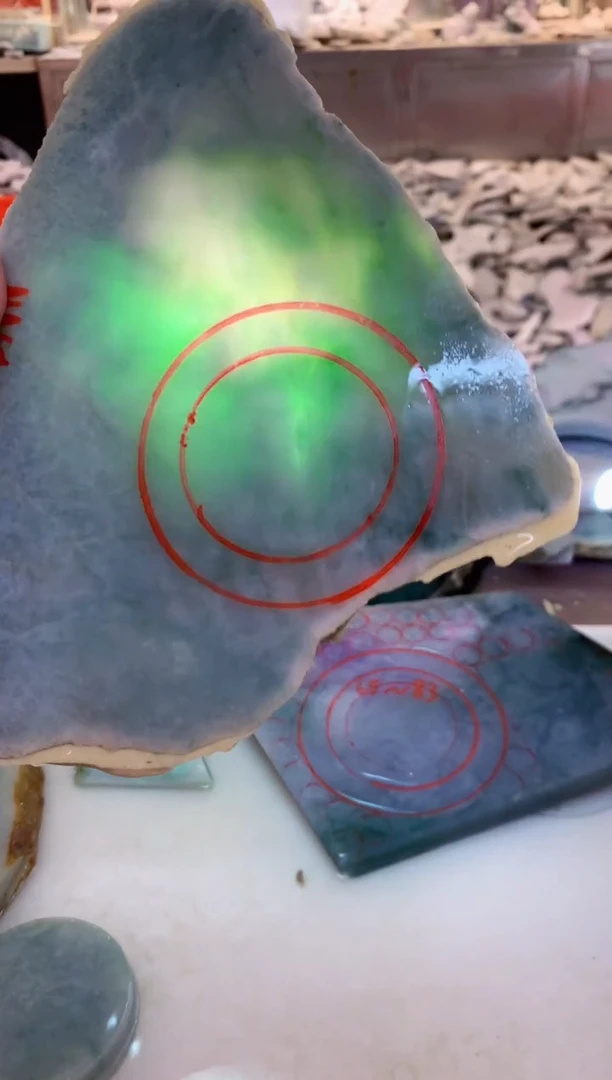 翡翠未镶嵌颈饰0朗0翡翠珠宝849