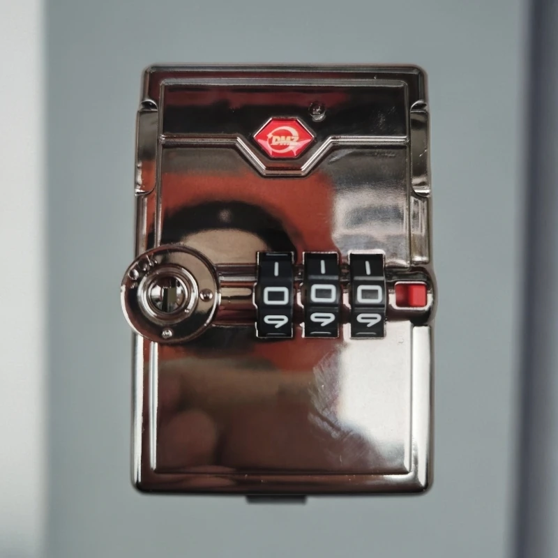 专业原厂行李箱密码锁简单耐用方锁加厚方锁便捷拉杆箱卡扣海关锁