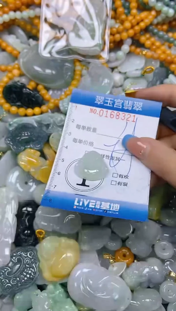 翡翠未镶嵌颈饰闪购0168321