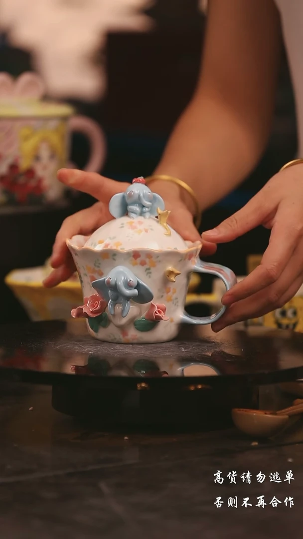 陶瓷景德镇可爱设计师款陶瓷