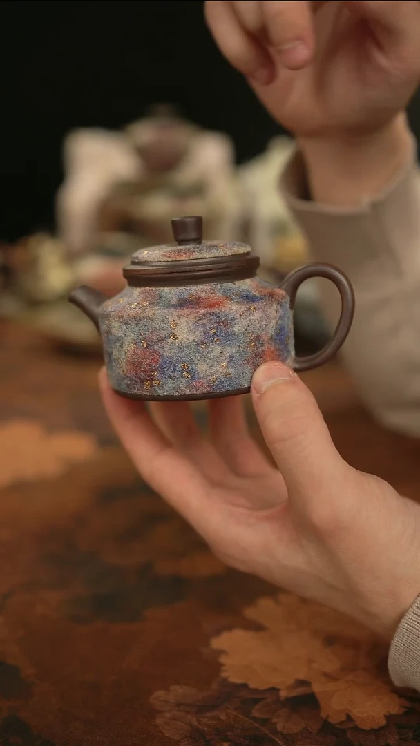 摩吉陶陶闪拍链接 岩矿德钟壶