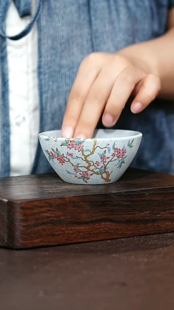 茶杯紫砂原矿紫砂主人杯