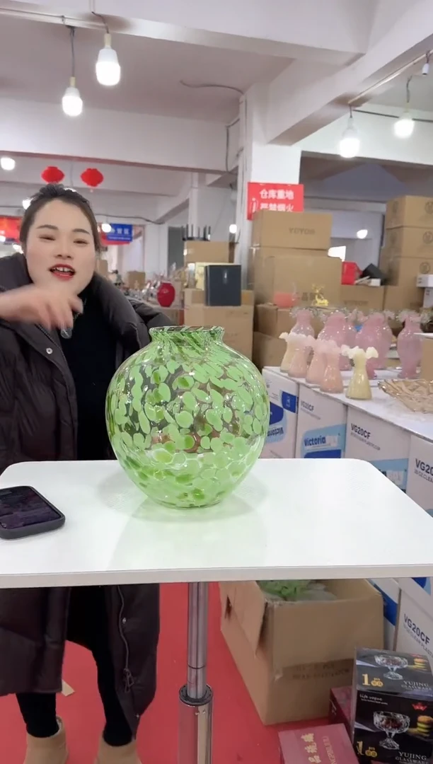 【闪购商品】琉璃迪喜花器-a-早30