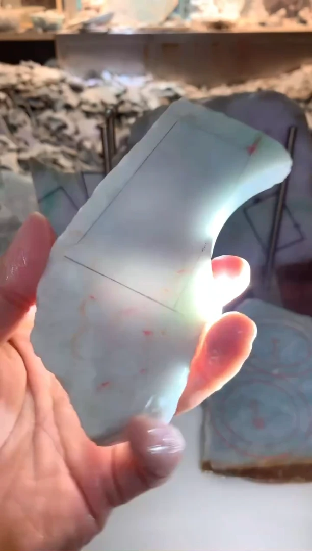 裸石翡翠0朗0翡翠珠宝134