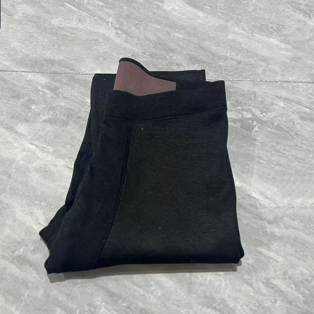 【弎体裤】男款保暖针织高腰男保暖裤加厚底裤