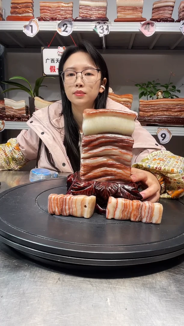 石材天然石材柳州猪肉石9.5-9.5-18