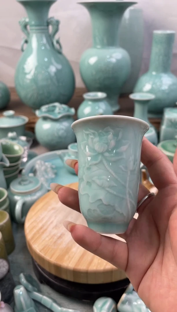 【闪购商品】特价福利 微瑕 慧仙青瓷