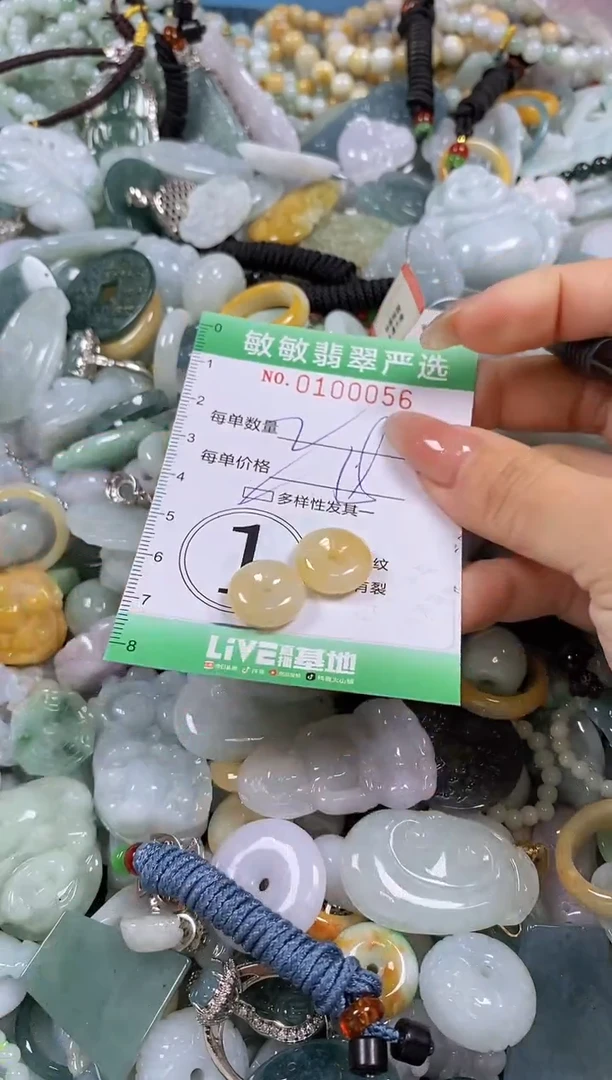 【闪购商品】翡翠颈饰未镶嵌闪购0100056多样性发其一