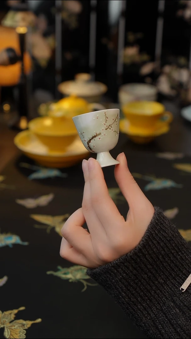 青幽寒梅   客杯