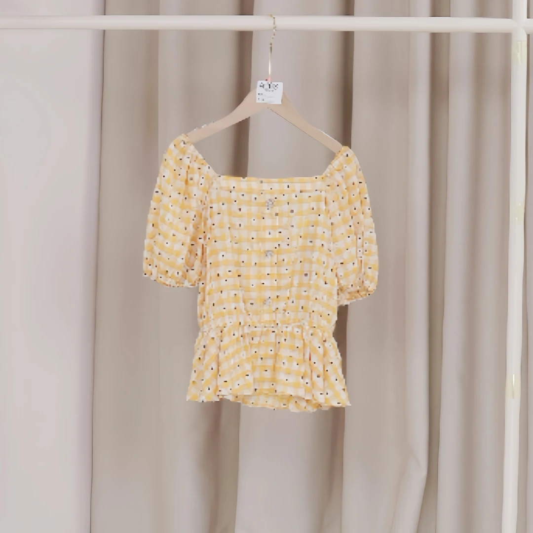 柚子知X319直播间品牌折扣女装