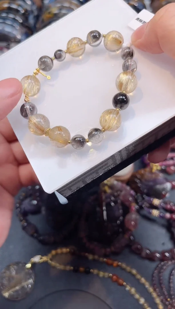 颈饰18K金镶嵌水晶【百晶灵儿】定制款多样性发一