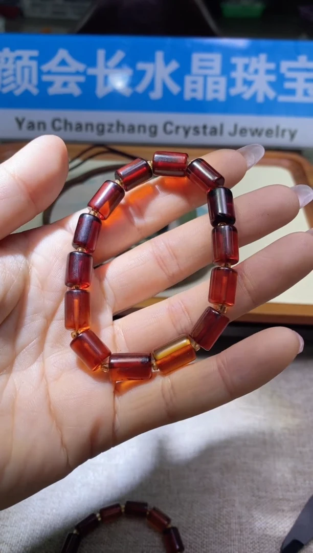 【闪购商品】琥珀手链未镶嵌多样性发一件516