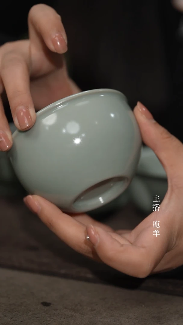 缸杯（柴烧无底款尝鲜）羊