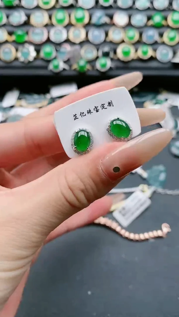 【闪购商品】翡翠戒指银S925镶嵌111111