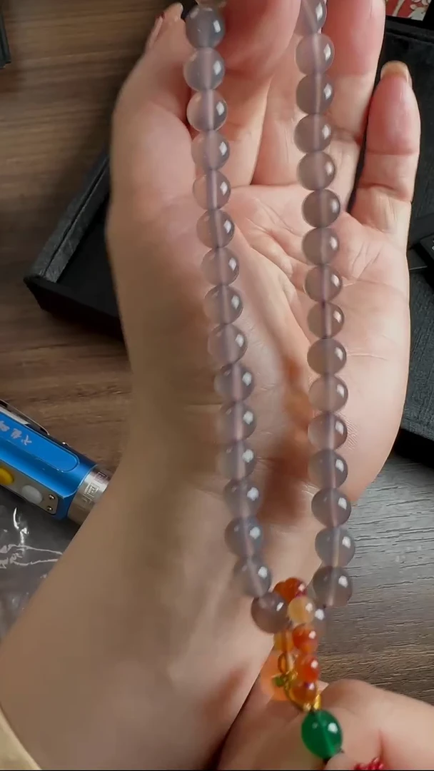 【闪购商品】玛瑙/玉髓车挂未镶嵌WY0220015卡8mm多样性发一