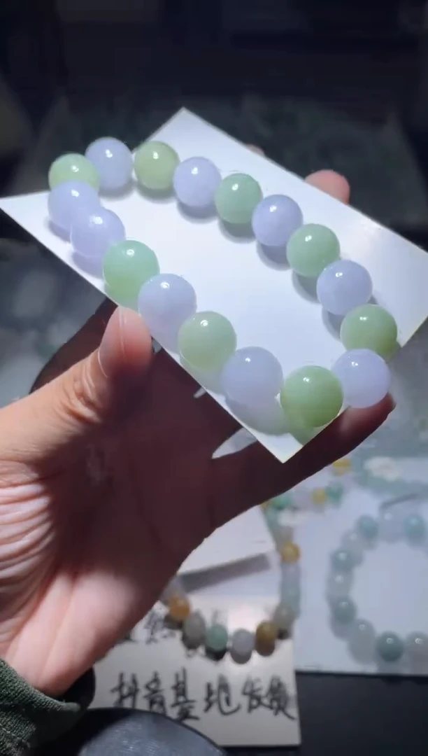 未镶嵌定制翡翠翡翠手串