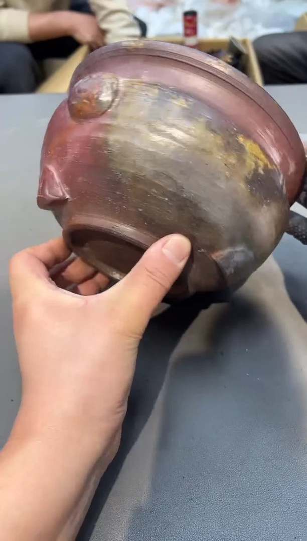 陶瓷?***咚工艺品小四孤品收藏