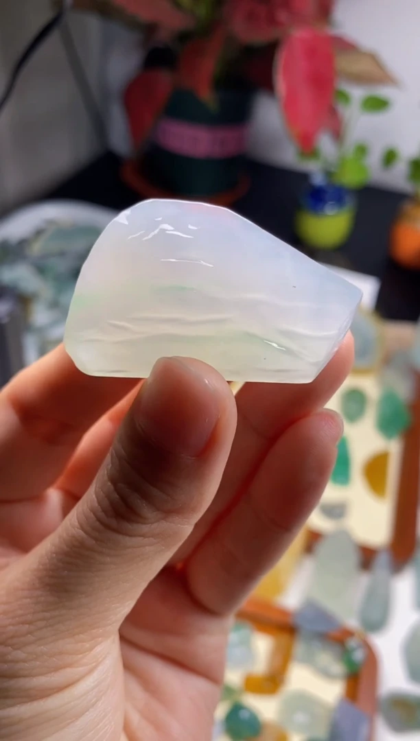 【闪购商品】定制翡翠未镶嵌翡翠片料定制未镶嵌2.22-12