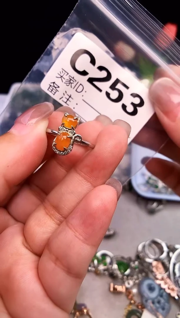 吊坠(不含链)银S925镶嵌翡翠1