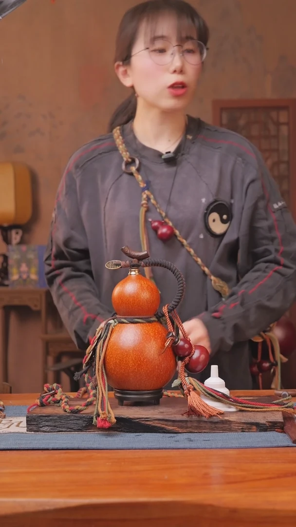 618号链接精品大漆葫芦现货现发[一物一拍]