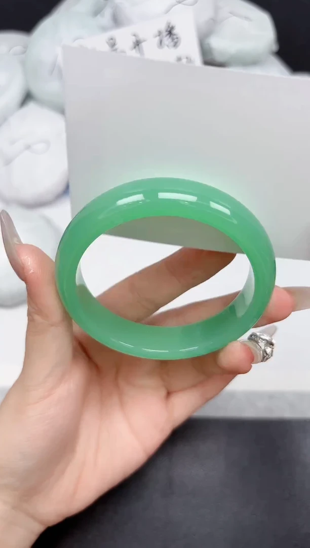 未镶嵌手镯石英质玉233-58-59