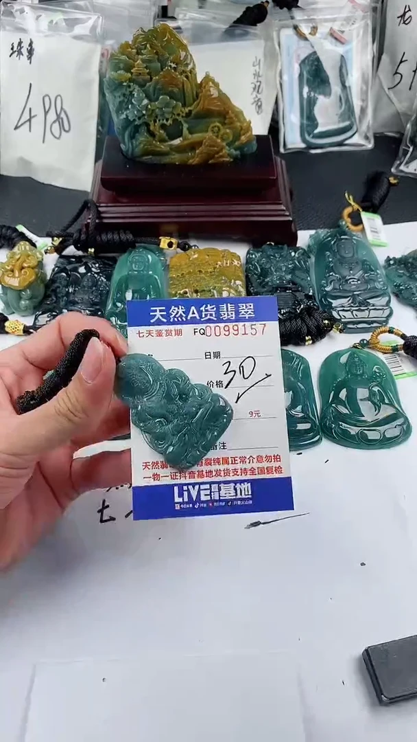 【闪购商品】翡翠颈饰未镶嵌