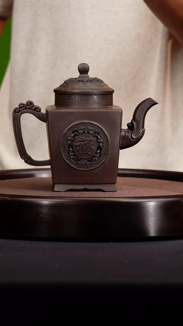 茶壶紫砂宜兴紫砂原矿壶