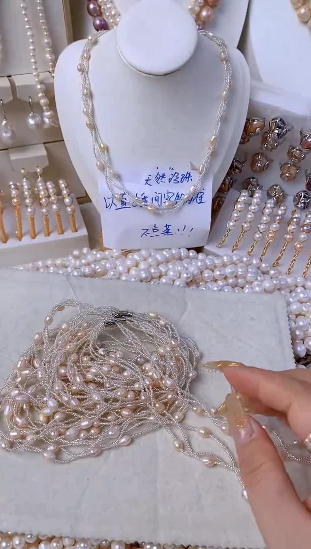 【闪购商品】淡水珍珠颈饰未镶嵌02