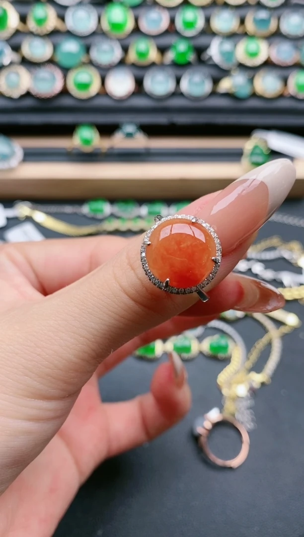 【闪购商品】翡翠戒指银S925镶嵌11111