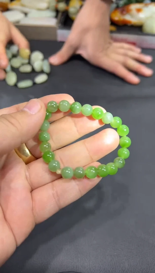 颈饰未镶嵌和田玉松*3