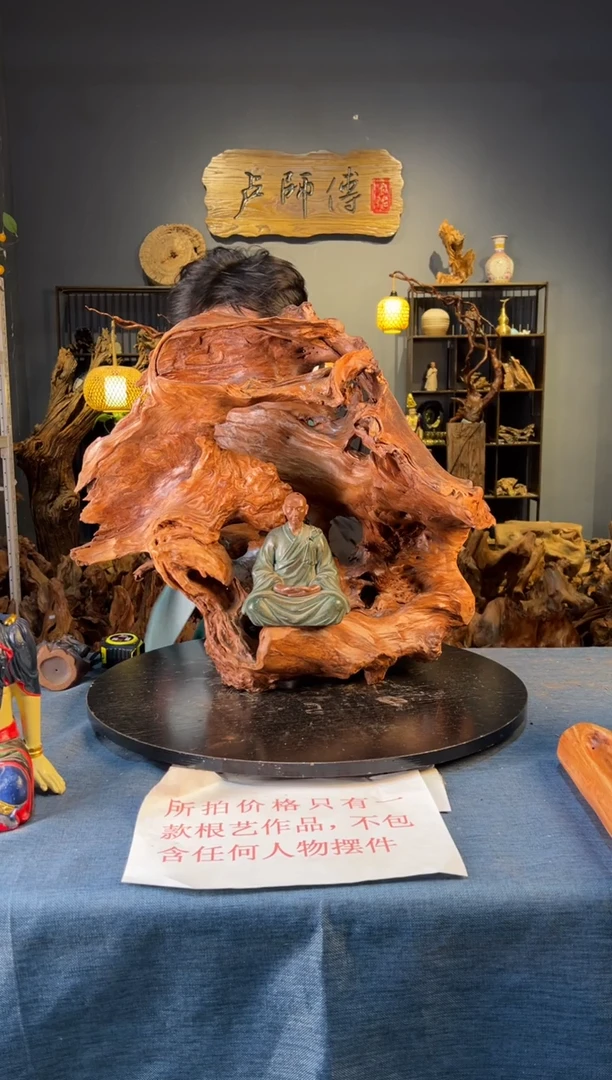 木夏****雨卢师傅根艺作品（不包含人物摆件）