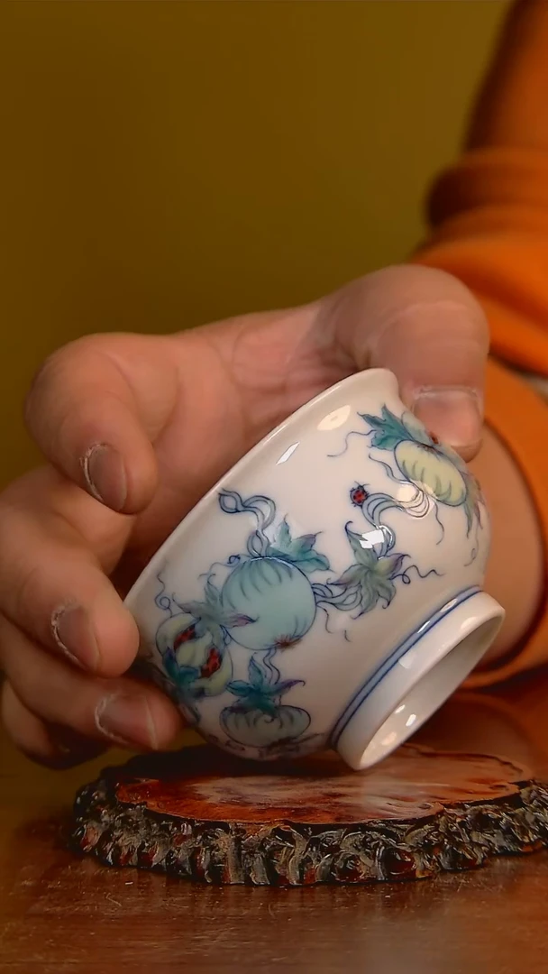 【闪购商品】杯手工手绘杯杯很美丽