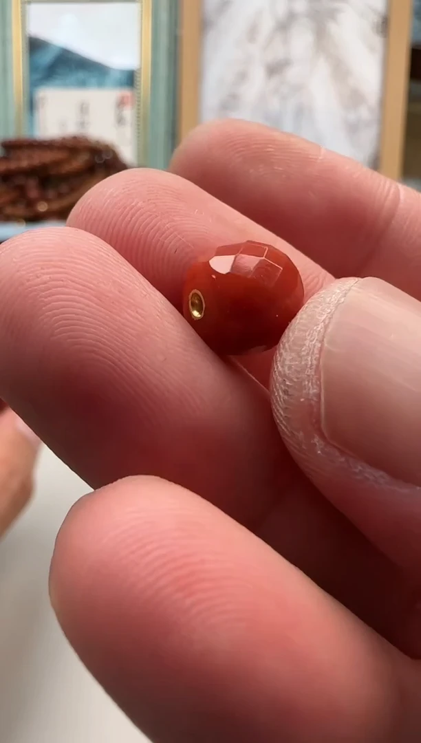 吊坠(不含链)未镶嵌南红玛瑙南红单珠