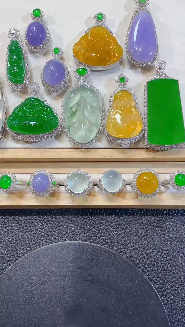 颈饰未镶嵌翡翠多人多样性发货1件12