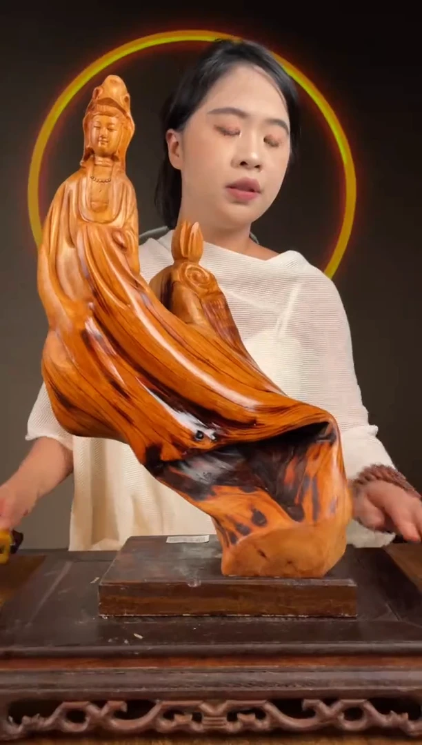 柏木（崖柏）手工摆件,先抢先得! 编号:278