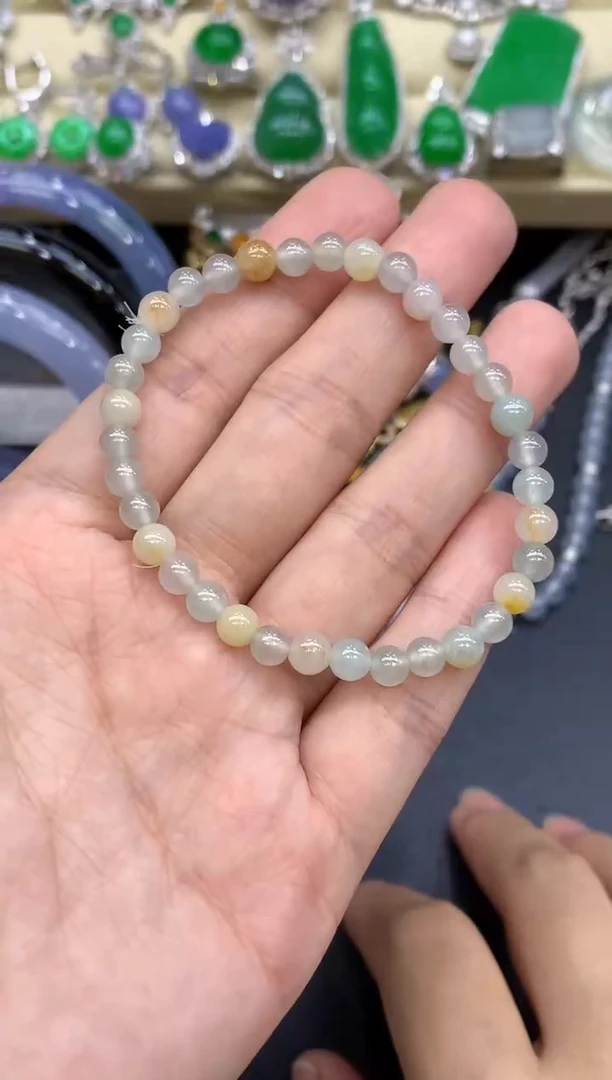 未镶嵌手串翡翠198-中国好珍宝