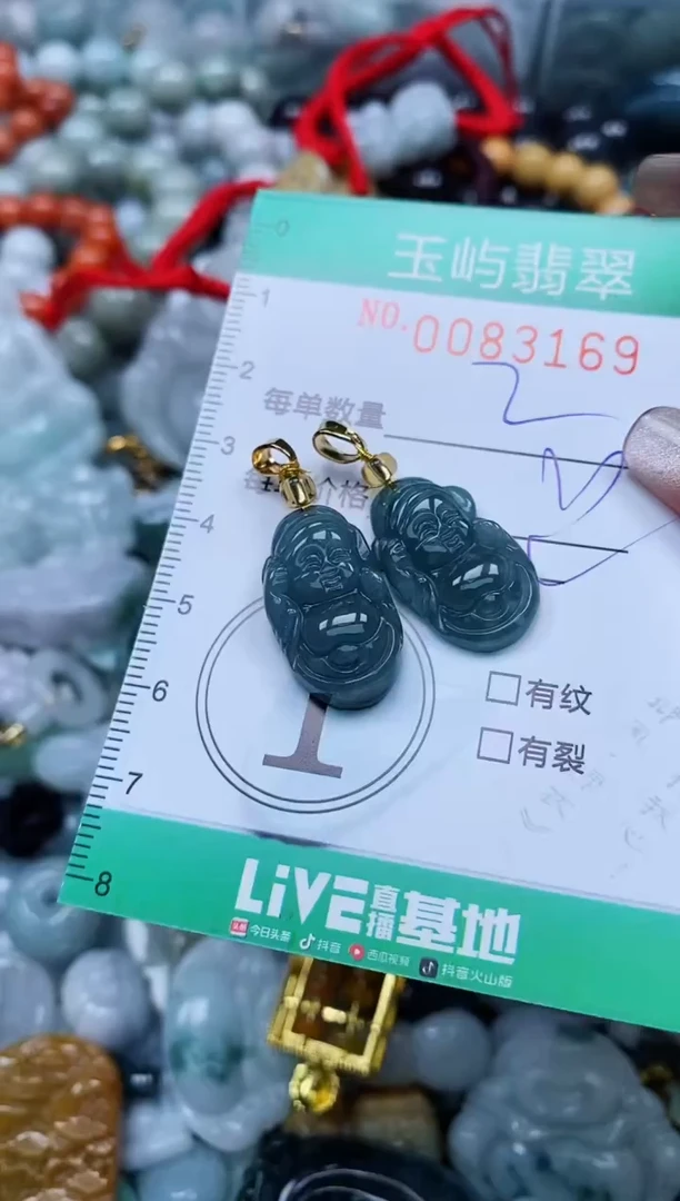 【闪购商品】翡翠颈饰未镶嵌闪购0083169多样性发其一