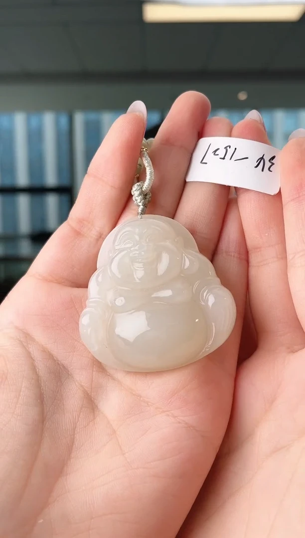 颈饰未镶嵌和田玉佛公 1527