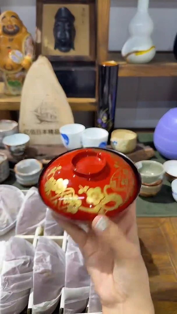 树脂胎米饭碗大漆