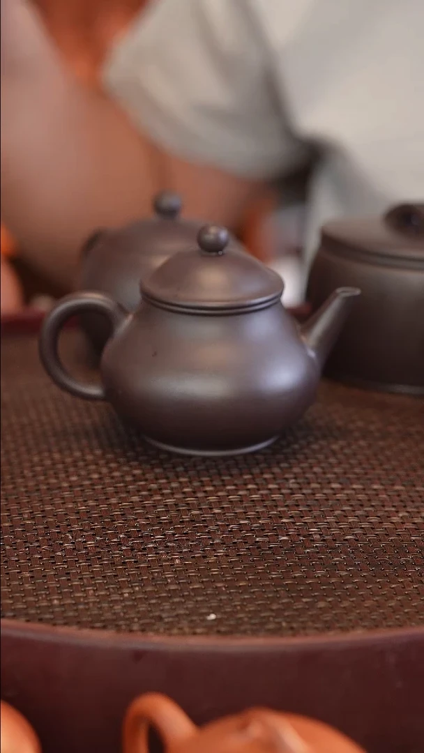 茶壶紫砂原矿手工制作220cc