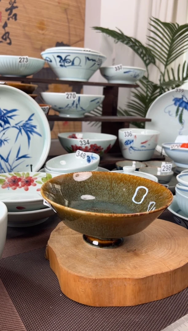 明舟福利窑变天目6.5寸宋碗（单只装）