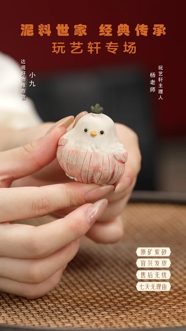 九HCS205蒜鸟精品紫砂