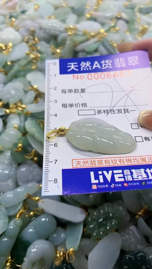 颈饰未镶嵌翡翠天然A货翡翠