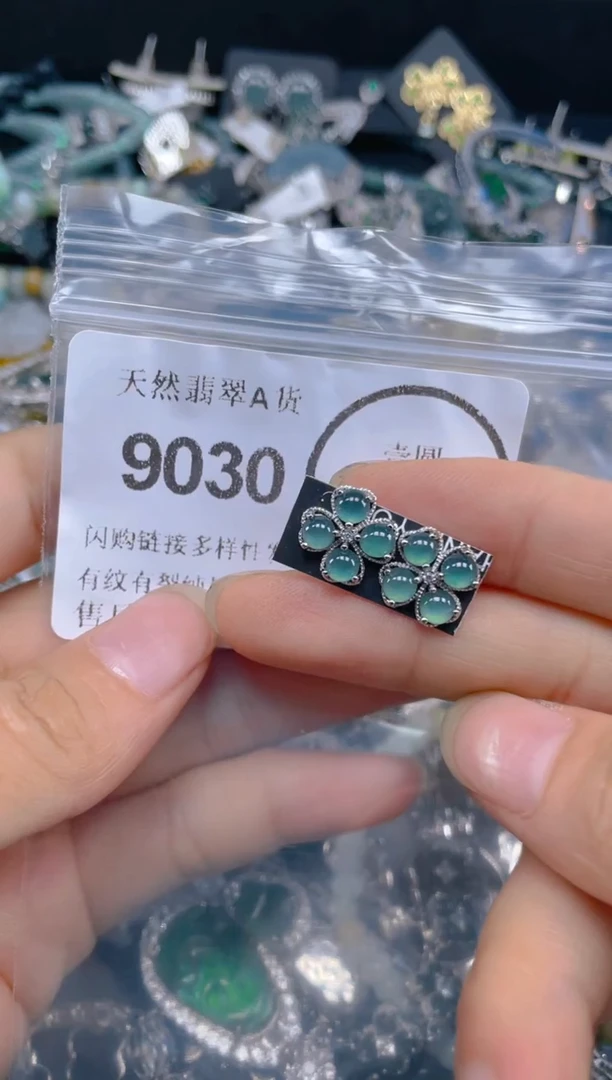 翡翠未镶嵌吊坠(不含链)9030